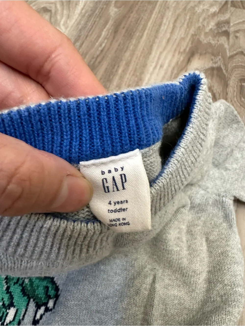 Gap Mickey Mouse and Dinosaur Toddler Sweater